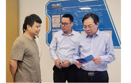 浙江工業(yè)大學(xué)信息工程學(xué)院黃新敏書(shū)記一行蒞臨研究院走訪(fǎng)調(diào)研